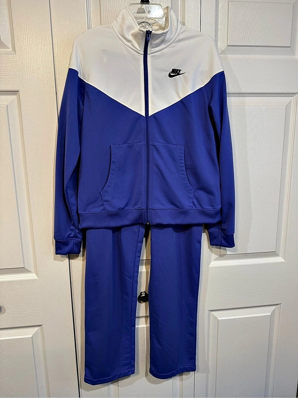 Nike Sportswear Heritage Track Suit Colorblock Set Size Medium